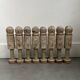 Old wooden skittles game