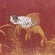 Pair of lacquered wooden panels, fish, Vietnam, Tran Van Ha (1911-1974)