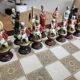 Franklin Mint Raj Collectible Chess Sets, 1970s.