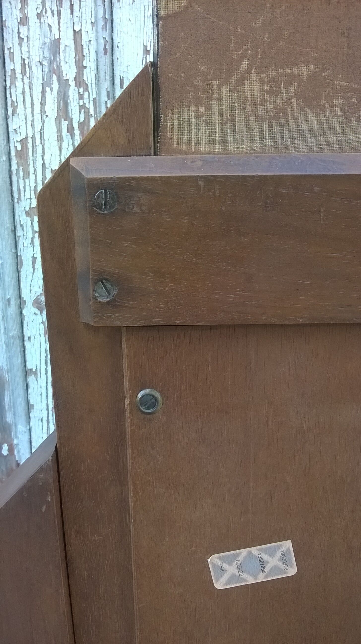 Art deco spyched mirror 96x184cm