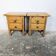 Paire de chevets en pin massif vintage