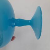 Pretty blue opaline sweet jar.