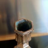 18th century chiseled bronze candlestick