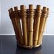 Vintage bamboo and rattan basket