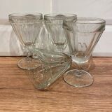 Set of 4 bistro wine glasses