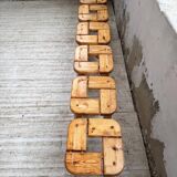 Set of 6 Olof Ottelin stools, Finland 1950.
