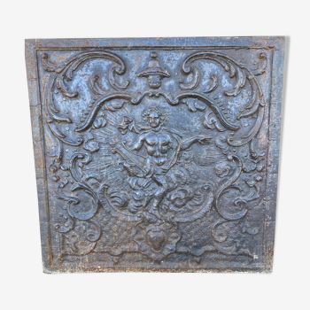 Castle fireplace plate