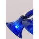 Contemporary Pop Blue-Ocean Glass Chandelier