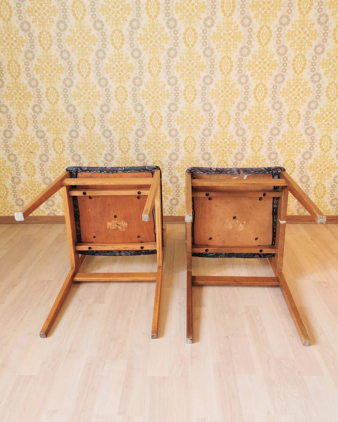 Vintage Branko Ursic Dining Chairs: STOL Kamnik Model 2087, Yugoslavia 1960