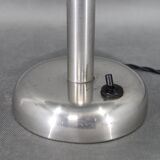 1930s Art Deco Nickel Mushroom Table Lamp Europe