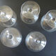 Lot de 5 verres à cognac vintage transparent
