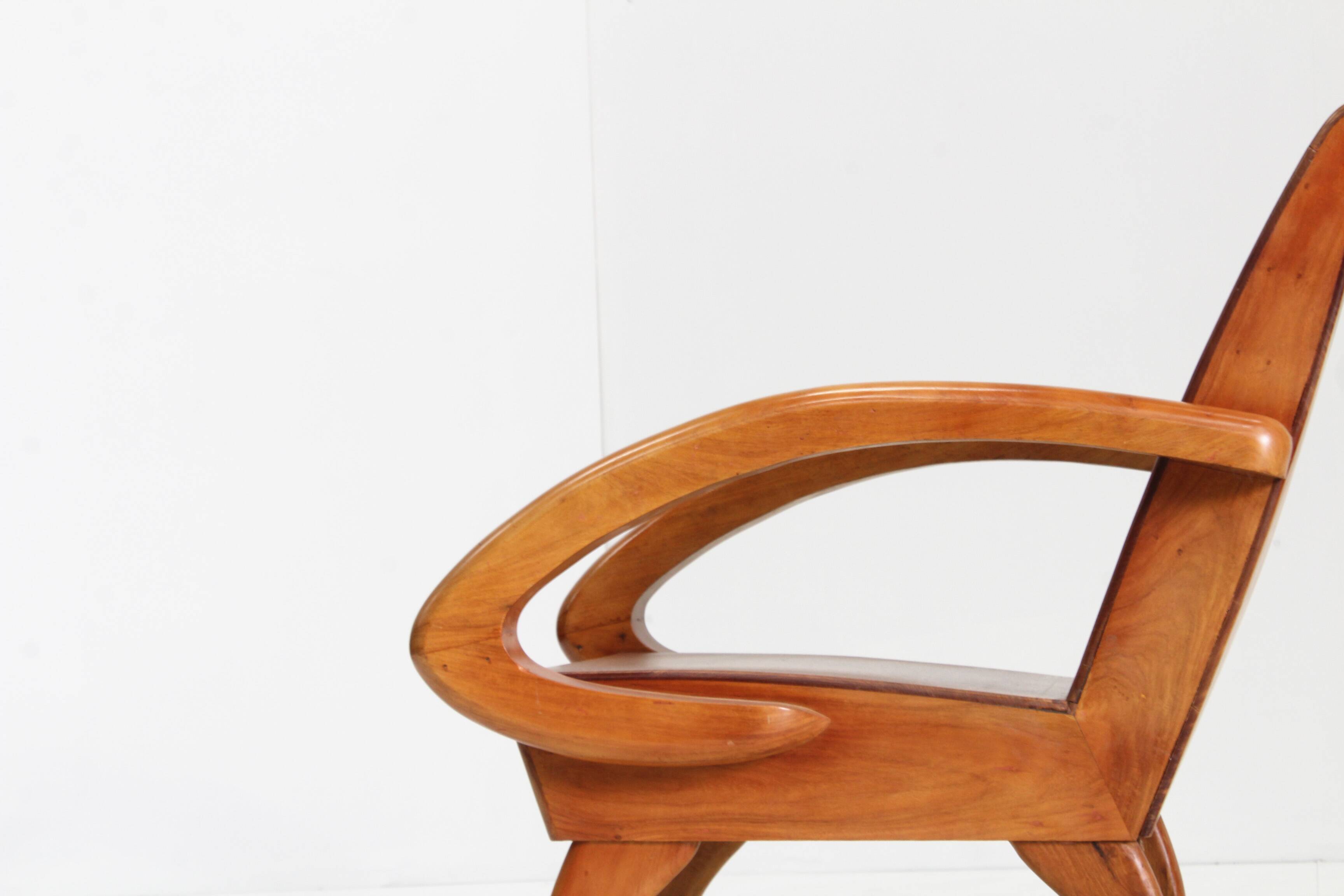 Ensemble de fauteuils du milieu du siècle en bois courbé