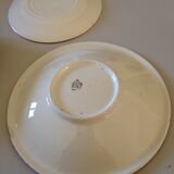 6 plates and flat K & G Luneville