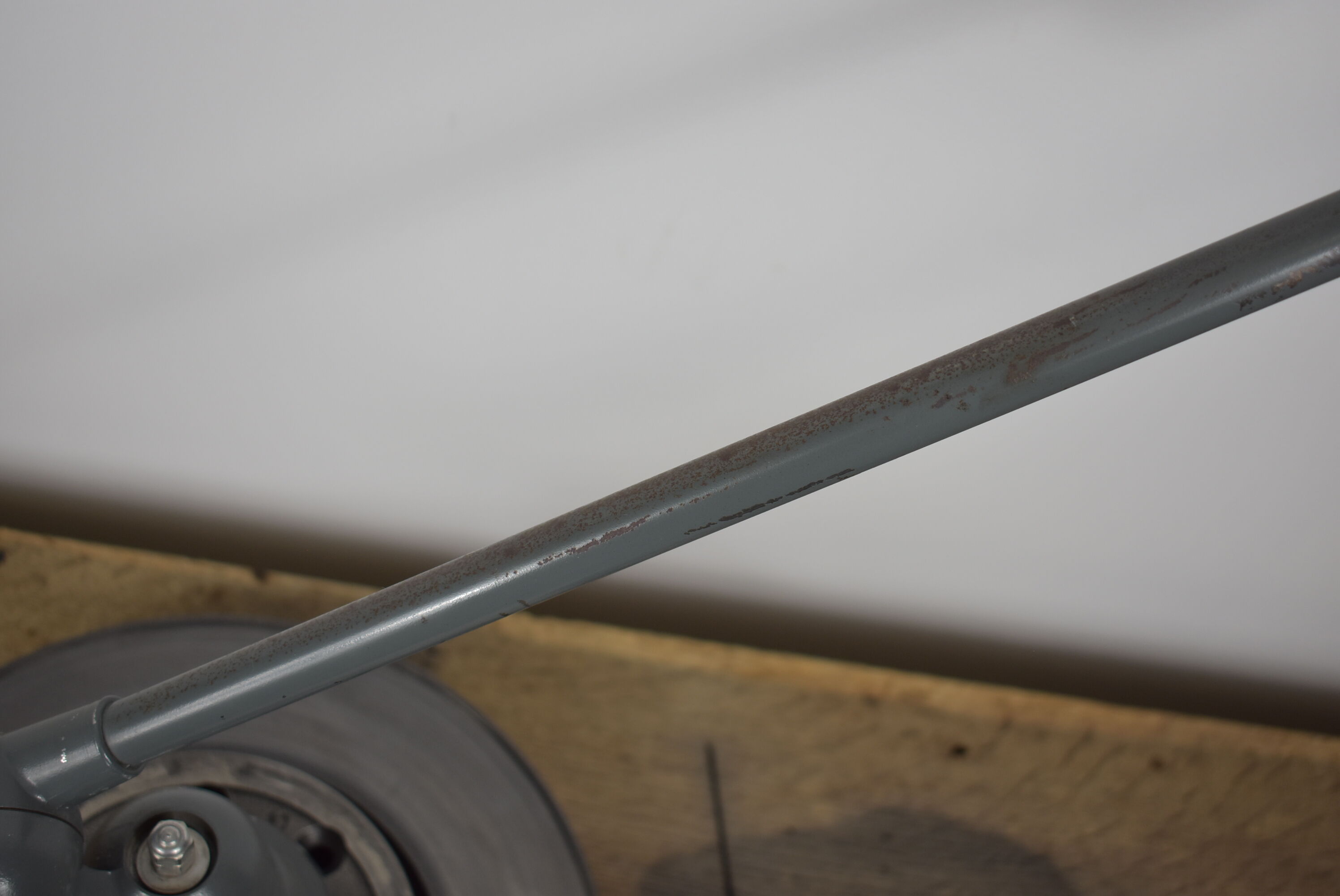 Jielde lamp on industrial metal base