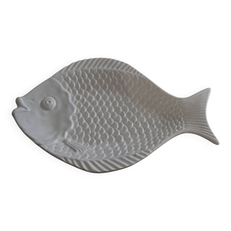 Plat poisson blanc