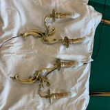 Pair of wall light in Bronze Louis XVI