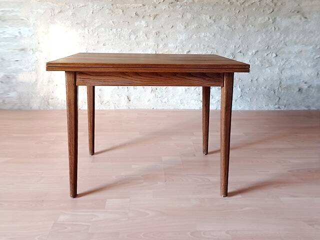 Vintage oak portfolio table 1960