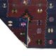 Turkish Kilim Yuruk Vintage 160x235 cm Geometric Prayer Rug