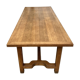 Oak farmhouse table, 1950s