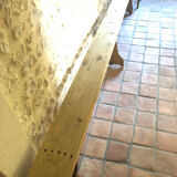 Large farmhouse bench