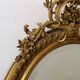 Louis XV style mirror in wood and gilded stucco, Napoleon III period