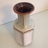 Hexagonal vase with handle vintage Fat Lava Scheurich