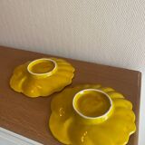 Vintage shell-shaped plates