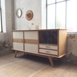 Enfilade vintage beech and white