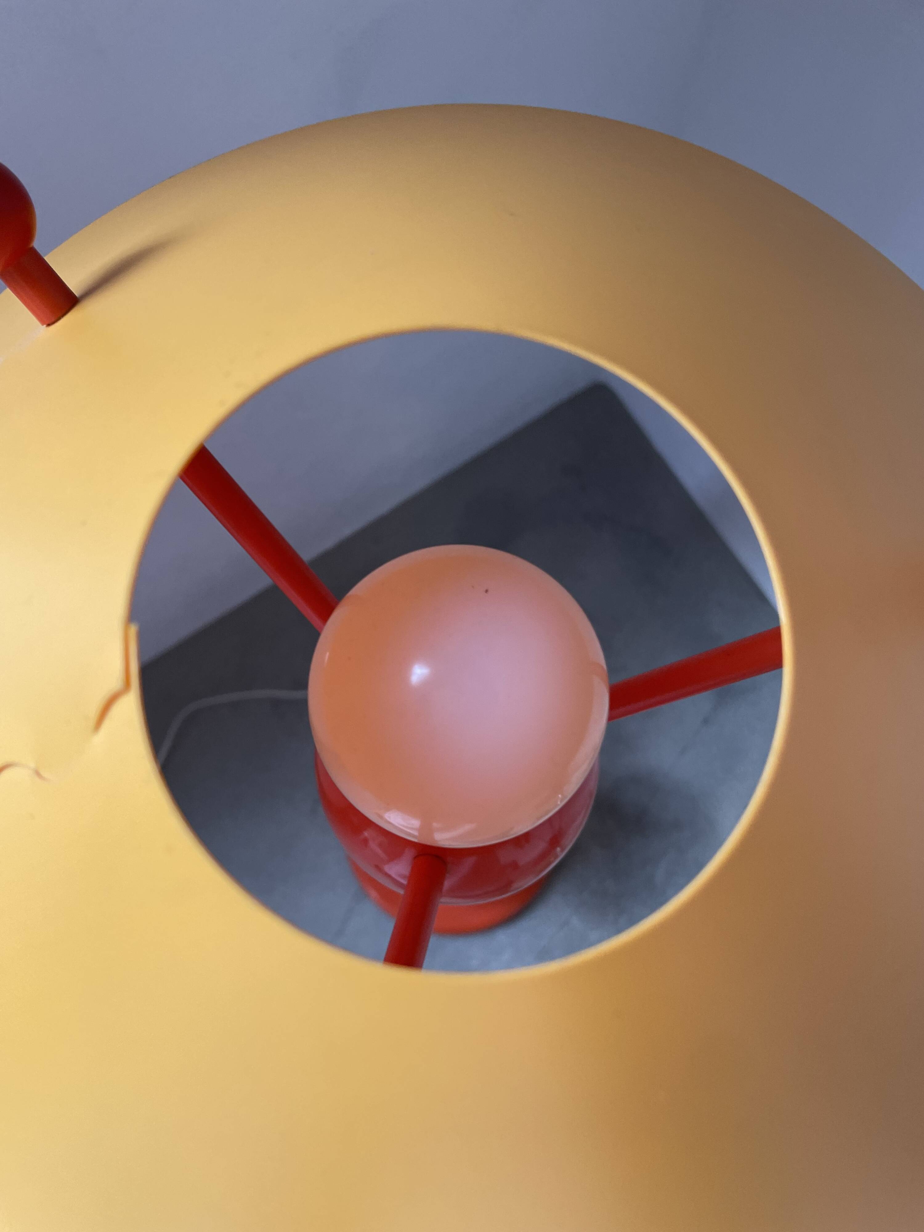 Red pop lamp from the 80s.