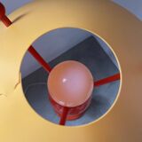 80s pop red floor lamp