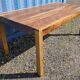 Rectangular teak dining table