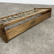 Portemanteau mural vintage bois 6 crochets style chalet