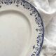 Oval ironstone dish "La Vallière" Creil and Montereau