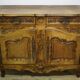 Louis XV Provencal style sliding sideboard in walnut, 19th century