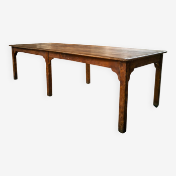 Presbytery table, solid oak, early 20th century