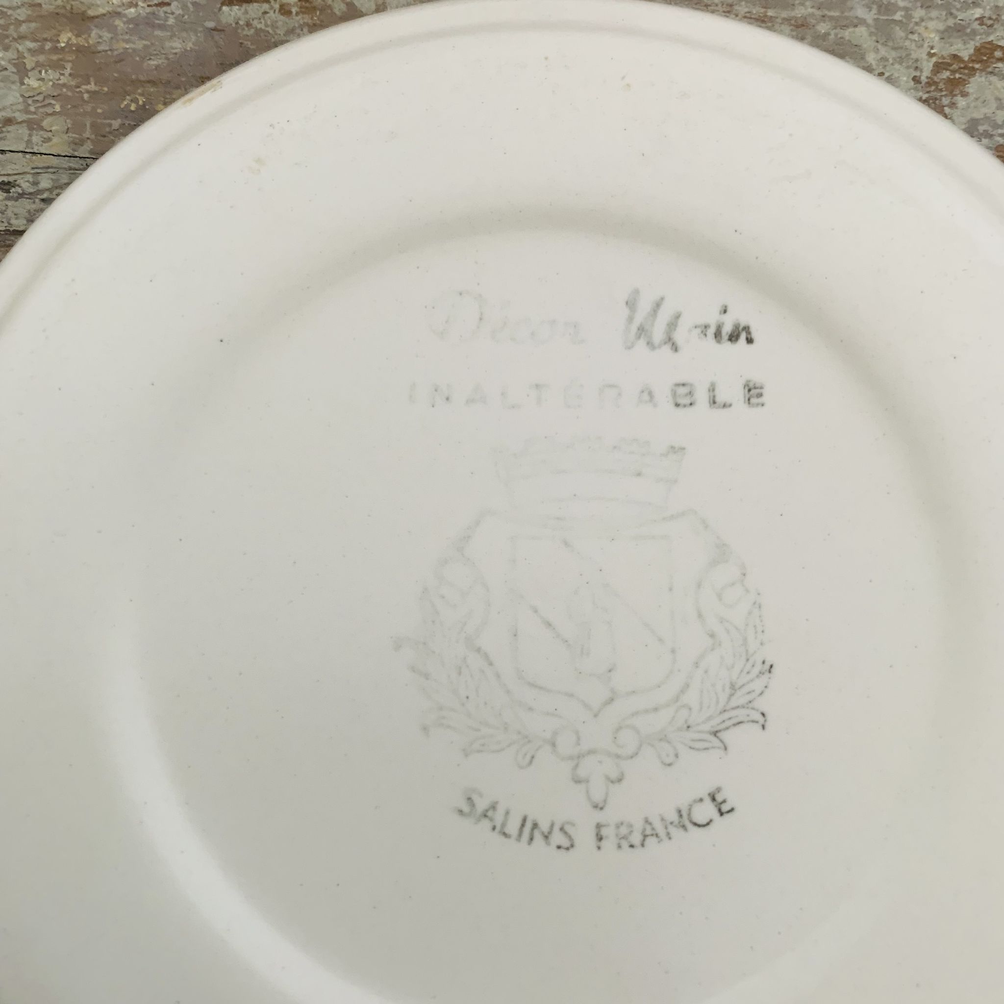 Service à café Salins des années 1970