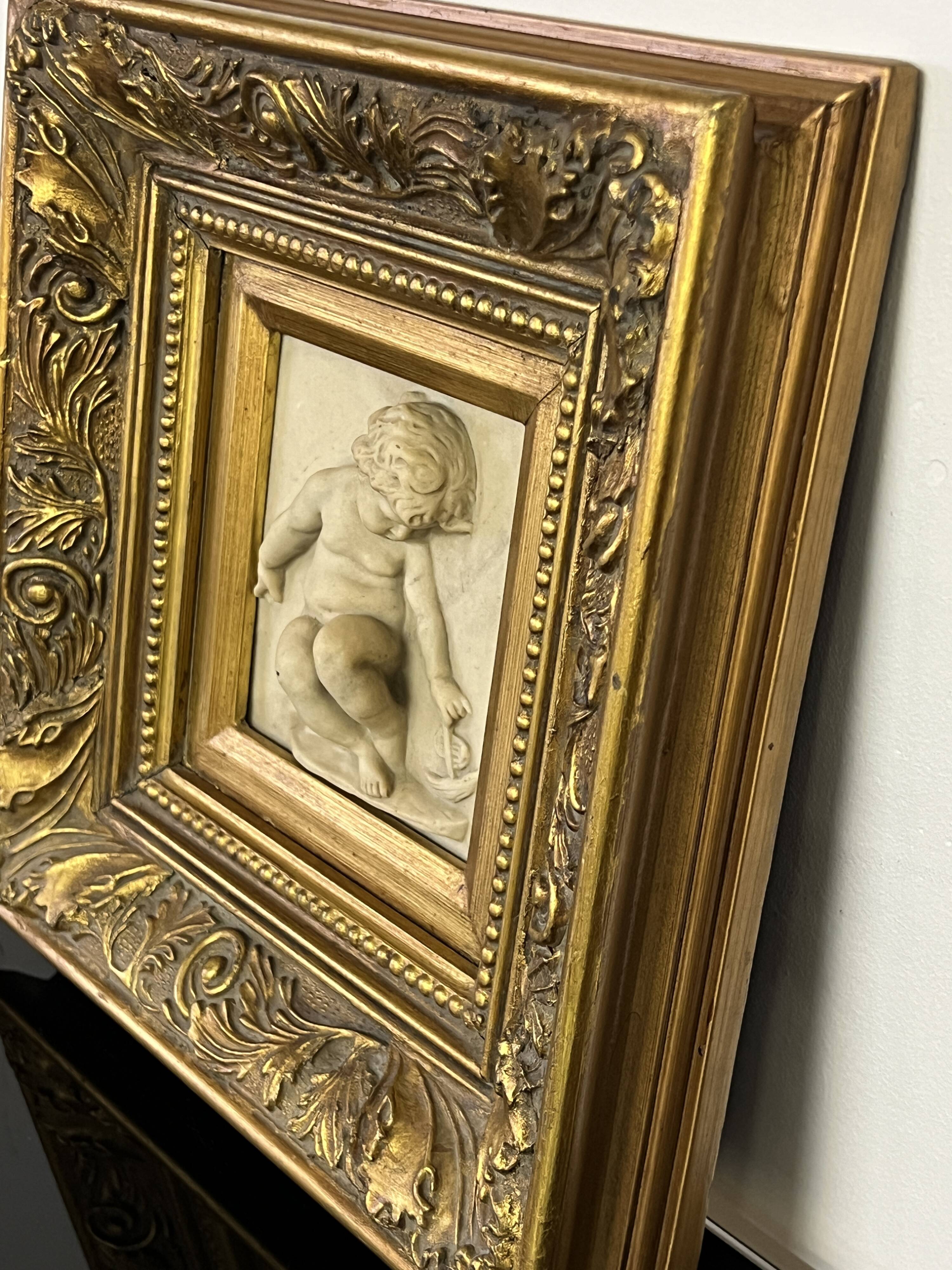 Marble high relief, 1882
