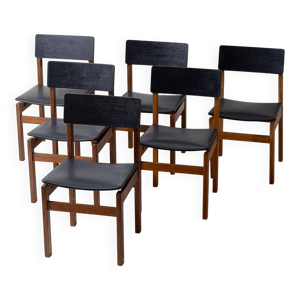Ensemble de chaises 'abstracta'