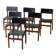 Mid-century set of 'Abstracta' chairs by De Jos de Mey