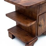 Art deco bedside tables, poland, 1950s