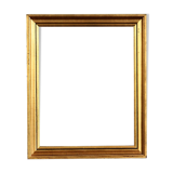 Gilded wood glazed photo frame