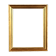 Gilded wood glazed photo frame