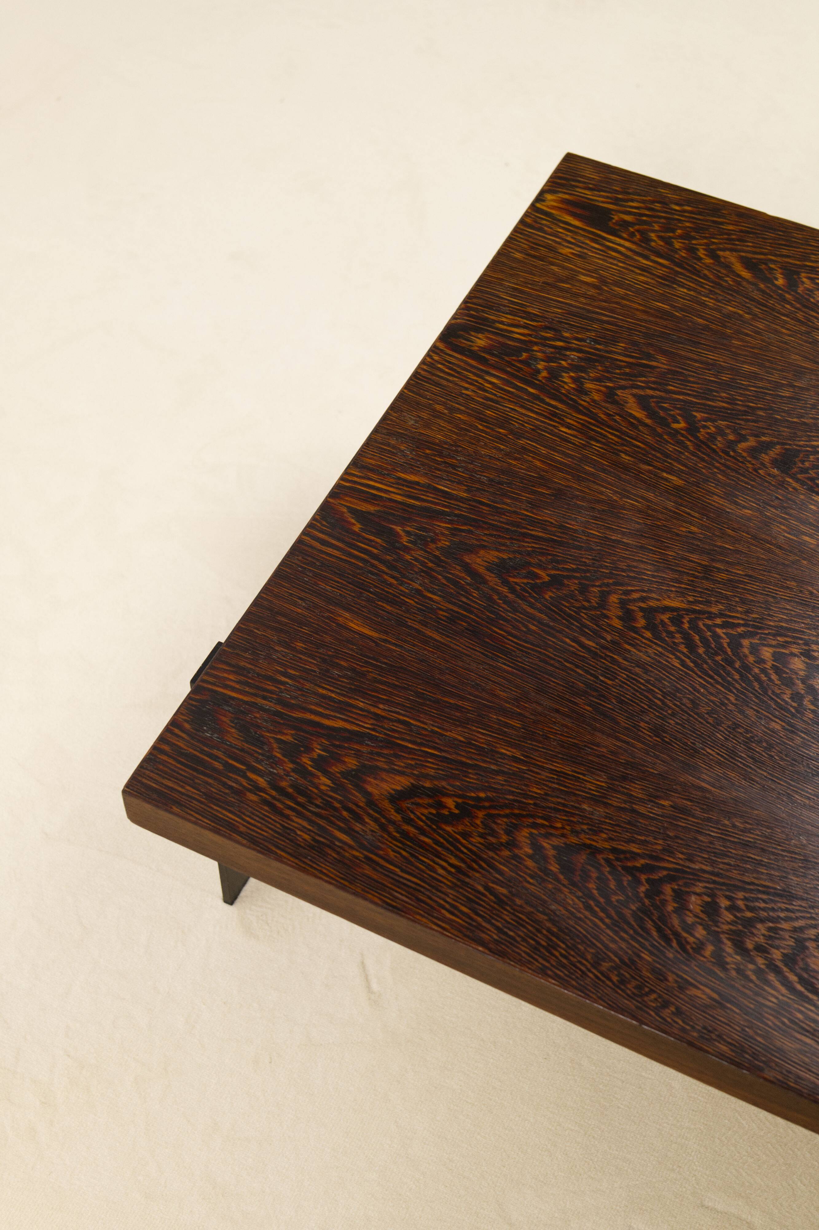 Vintage Wenge coffee table, 1960's