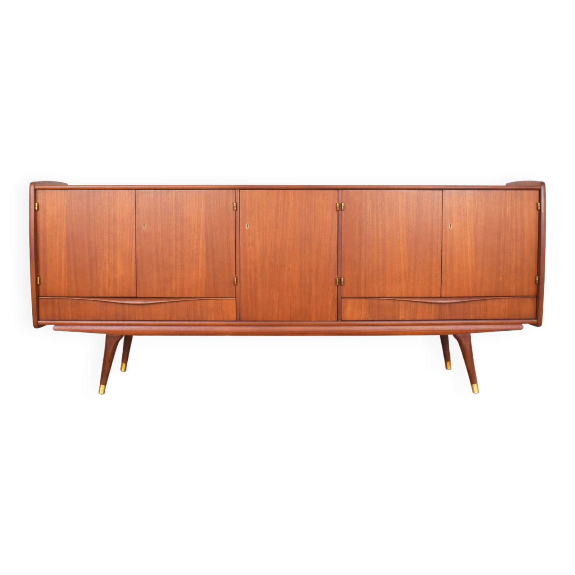 Mid-Century Norwegian Teak Sideboard from Sven Andersen, 1960s