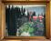 Tableau HSP "Mediterranean Landscape - Nice" 1935 Villa signed A. Deguene