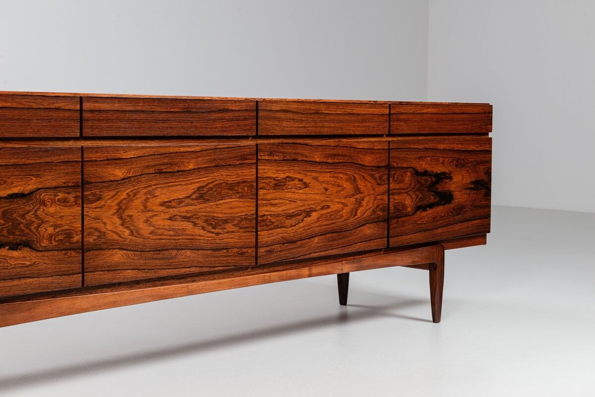 IB Kofod Larsen “FA-66” sideboard in rosewood Faarup Denmark 1960