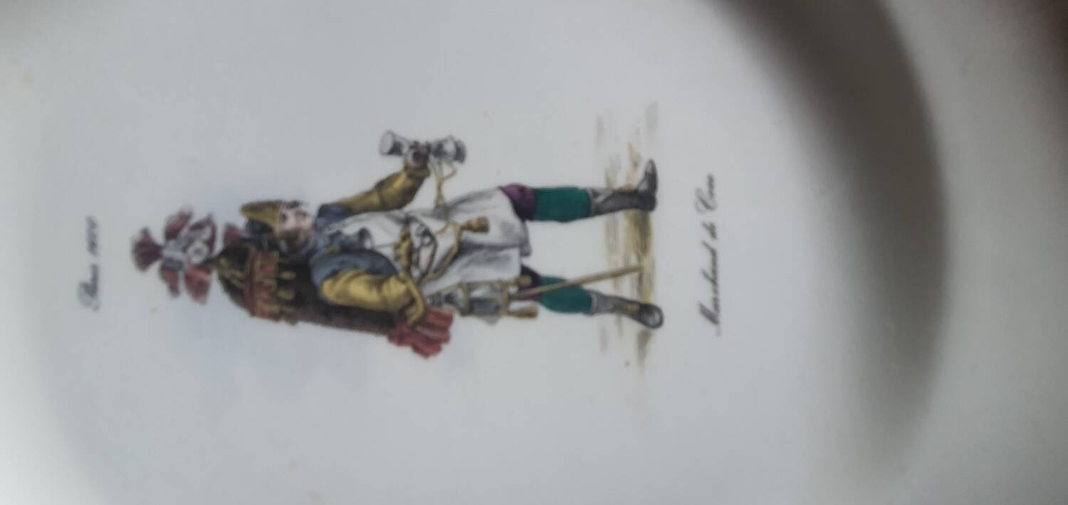 Old craft plate