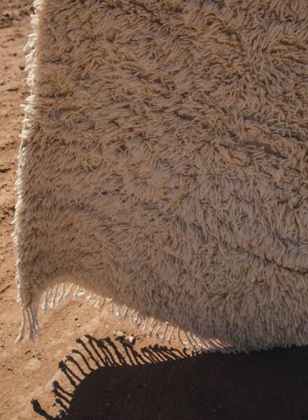 Pre-order fluffy Beni Ouarain runner rug 70×300 cm