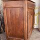 Louis XV style buffet from the 19th century in solid fruitwood with dowelled joints.