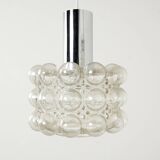 Set bubble glass pendants by Helena Tynell, 1970s